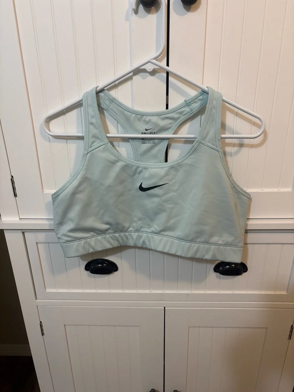 Nike Dri-FIT Teal Racerback Sports Bra Size XXL Yoga Pilates Running Gym Workout